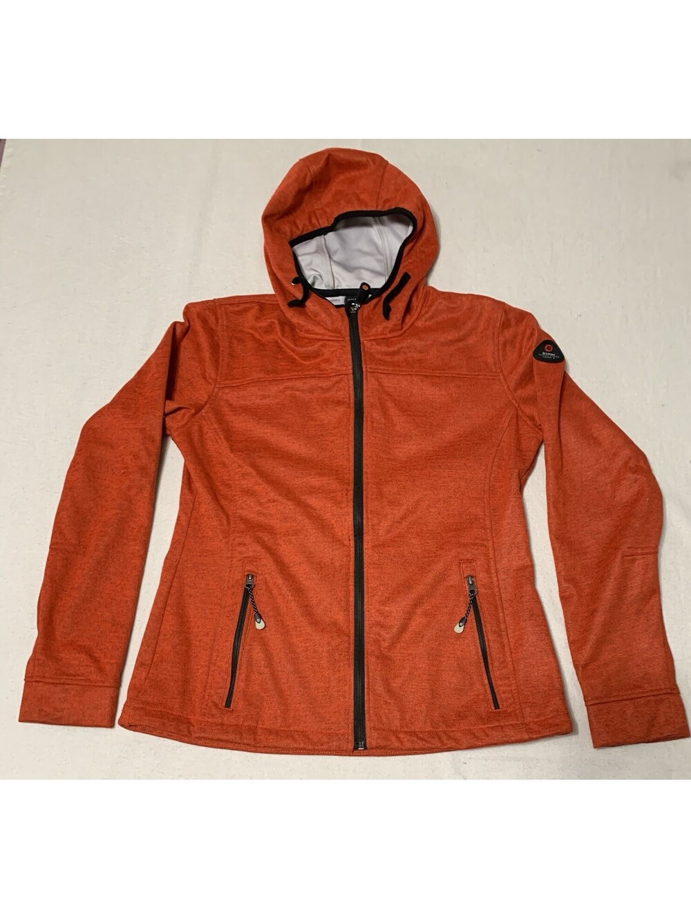 Killtec Level 3 Orange Snowboard Jacket Water/Windproof Breathable Women 10 C9